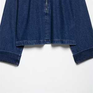 Women Wholesale Hot Seller Oversized Style Fashion Lady Spring Summer Jean <b>Jacket</b> Loose <b>Denim</b> Coat <b>Jackets</b> - Product Image 5