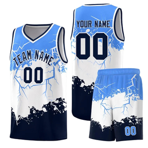 Conjunto de Camiseta de Baloncesto Sublimada Personalizada, Cuello en V, Sin Mangas, Absorbe la Humedad, Ropa Deportiva Unisex para Adultos, Nombre del Equipo 00 - Product Image 4