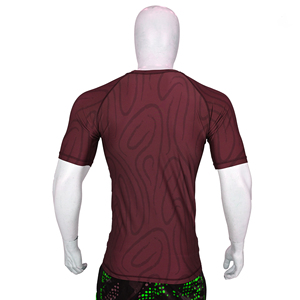 Camiseta de Compresión de Manga Corta con Protección Solar UPF50+ de Alta Calidad para Artes Marciales Mixtas, con Logotipo Personalizado, Spandex, para Gimnasio, Venta al Por Mayor - Product Image 5