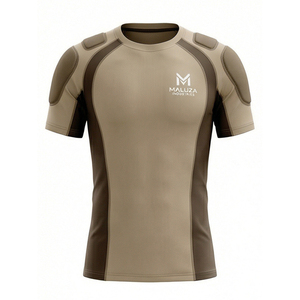 Traje Deportivo de Compresión Táctica Urbana para Hombre, MALUZA, para Gimnasio y Running, Estilo Europeo y Americano - Product Image 1