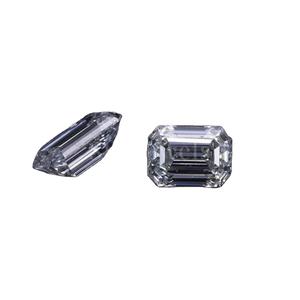 0.12CT a 0.66CT DEF Esmeralda Corte Sintético Tamaño pequeño Diamante cultivado en laboratorio Precio al por mayor CVD HPHT VVS VS Certificado IGI Suelto - Product Image 1