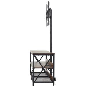 Supporto TV da 48 Pollici per TV fino a 75 Pollici, Centro Intrattenimento con Presa di Corrente, Supporto TV Regolabile in Altezza, Mobile TV - Product Image 1