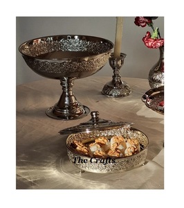 Bol de service en acier inoxydable de haute qualité avec pieds, vaisselle pour la maison et les restaurants, bol écologique pour chocolat et fruits, prix raisonnables - Product Image 4