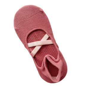 Women's Yoga Ankle Socks Solid Thick Non <b>Slip</b> for Fitness Dance Sporty Summer Autumn - Product Image 4