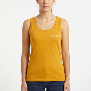 Débardeur court ajustable Lism pour femme, imprimé personnalisé, couleur unie, double doublure, col rond, sans manches, été - Product Image 4