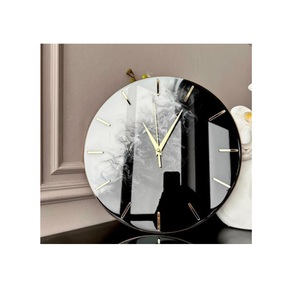 Reloj de Pared Artístico Hecho a Mano con Resina y Diseño Floral para Decoración Elegante del Hogar - Product Image 5