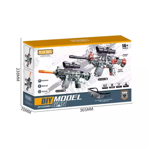 Vente en gros de pistolets <span class=keywords><strong>à</strong></span> balles molles électriques manuels, jouets de tir en plein air, mini pistolets M416 pour enfants - Product Image 6