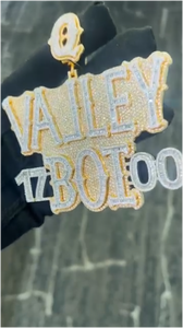 Collares Hip Hop Personalizados CONCEPTION con Incrustaciones de Diamantes de Imitación, Cadena Cubana con Colgante para Hombre, Accesorios de Joyería para Raperos - Product Image 3