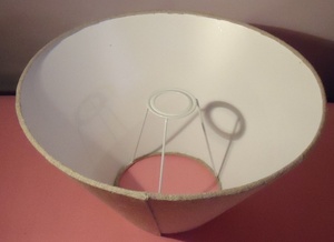 Cone <b>Fabric</b> Lamp Shade <b>White</b> Minimalist Design Easy Installation Lamp Accessory - Product Image 2