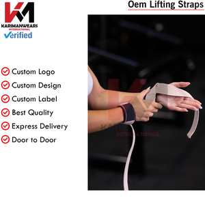 Breathable Comfortable Wrist Support Lifting Straps for Long Workout Sessions and Heavy <b>Strength</b> <b>Training</b> - Product Image 6