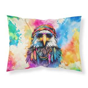 Nouvelle œuvre décorative légère Super douce et facile à entretenir taille Standard Hippie Animal aigle taie d'oreiller - Product Image 1
