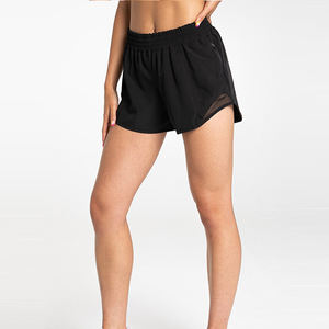 Shorts Deportivos para Mujer al Por Mayor, de Alta Calidad, Personalizados OEM, de Poliéster y Elastano, de Secado Rápido, Transpirables, con Cintura Elástica, Colores Personalizados - Product Image 4
