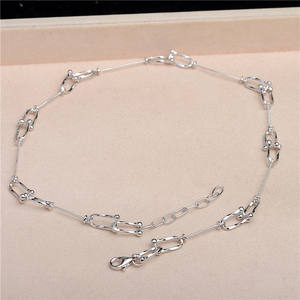Collier en argent S925 à 8 perles en forme de U et support pour bracelet double à 3 perles, kit de fabrication de bijoux, composants et accessoires, modèle 5582 - Product Image 4