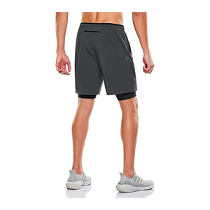 Private label Quick Dry sportswear <b>men</b> <b>compression</b> <b>shorts</b> with pocket athletic gym <b>shorts</b> - Product Image 2