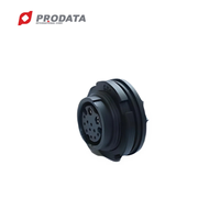 Adaptateur étanche IP67 avec faisceau de câbles, isolation PTFE/PBT/PVC et gaine en silicone pour équipements médicaux LCD d'extérieur