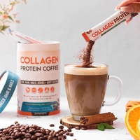 Poudre de café au collagène végétalien Keto pour la gestion du poids chez l'adulte, la combustion des graisses, l'énergie, la beauté de la peau et le soutien articulaire