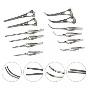Surgical Instrument Set Stainless Steel Micro Vascular <b>Clips</b> <b>Spring</b> Hemostatic Clamp Manual Operation CE Certified Class I - Product Image 2