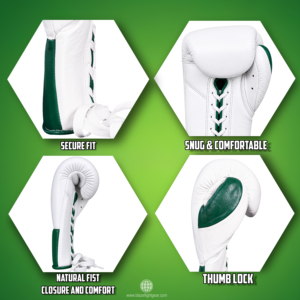 Guantes de Boxeo de Cuero Genuino al por Mayor, Guantes Profesionales para Entrenamiento y Combate, Equipo de Boxeo con Logotipo Personalizado - Product Image 5