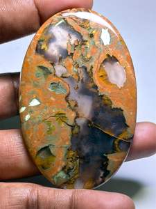 Cabochon de Jaspe Rholiite 100% Naturel de Haute Qualité, Pierre Précieuse en Vrac pour la Guérison, Jaspe en Gros pour la Fabrication de Bijoux - Product Image 3