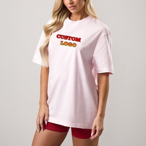 Camiseta Deportiva de Fútbol Americano con Estampado Puff, Algodón Orgánico, Diseño Sólido, Ligera, Transpirable, Unisex, para Verano, MOQ Bajo - Product Image 1
