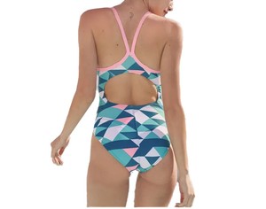 Maillot de bain une pièce pour femme, léger, en matière durable, respirant, écologique, coupe haute, infroissable, prix avantageux, dernière collection - Product Image 5