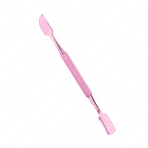 Pousse-cuticules et grattoir de précision en acier inoxydable rose pour manucure et pédicure professionnelles, outil de soin des ongles - Product Image 6