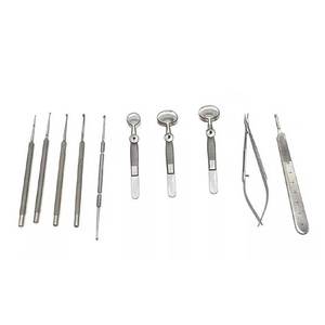 Kit de curettes pour chalazion en acier inoxydable, instrument chirurgical ophtalmique pour interventions oculaires et usage clinique - Product Image 6