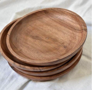 Platos y Bandejas Cuadradas de Madera de Acacia Ecológica, Pulimentadas y de Lujo, para Frutas, Estilo Japonés, para Cenas Familiares, Venta al Por Mayor y Personalizadas - Product Image 3