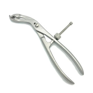 Instrumentos Quirúrgicos Veterinarios de Acero Inoxidable de Alta Calidad, Pinzas de Sujeción de Huesos Autocentrantes Verbrugge - Product Image 1