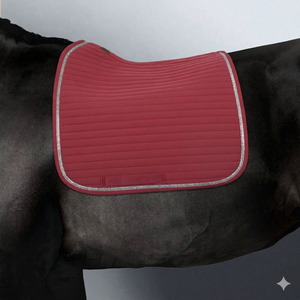 BRAND ZONE Custom All-Purpose Saddle <b>Pad</b> Comfortable Dressage English Horse Riding Equipment Made Velvet Polyester Filling <b>Foam</b> - Product Image 3