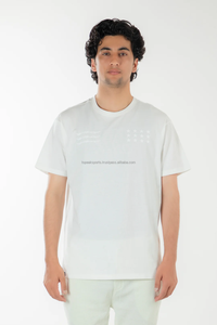 2026 TOPEAK เสื้อยืดผู้ชายผ้าฝ้าย100% สไตล์ไฮสตรีทเสื้อยืดคอกลมผ้าใบทรงพอดีตัวปกติแขนสั้นเสื้อยืดระบายอากาศได้ดี - Product Image 4