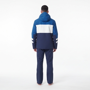 Ensemble de veste de ski imperméable pour homme, coupe-vent, à capuche, avec fermeture éclair, respirant, pour les sports d'hiver, le ski en plein air - Product Image 6