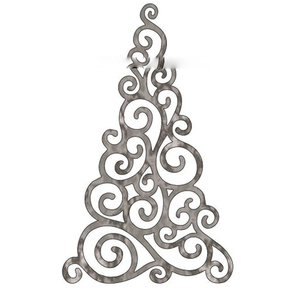 Adorno Navideño de Pared de Acero Inoxidable con Diseño Único, Ecológico, Excelente Regalo para Sublimación, Decoración Navideña - Product Image 1