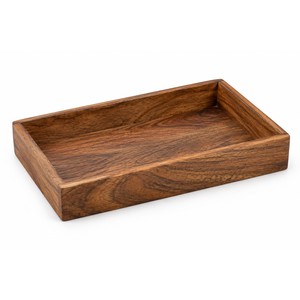 Bandeja Organizadora de Madera de Mango al por Mayor |   Organizador de Entrada Artesanal en Madera de Nogal Rústico Marrón - Product Image 1