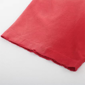 High Quality Heavy Cotton Oversized Boxy <b>Drop</b> Shoulder <b>Acid</b> Wash Tshirt With Embroidery Logo - Product Image 2