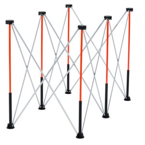 Banco da Lavoro Pieghevole Portatile 1.26 x 0.67 m, Capacità di Carico 1134 kg, Nessun Montaggio Richiesto, per Lavorazione del Legno - Product Image 6