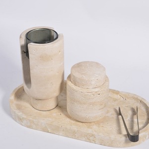 Brûleur d'encens arabe moderne Mabkhara en résine de qualité supérieure et au design élégant pour Oud, Bakhoor, idéal pour le Ramadan et la décoration intérieure - Product Image 2