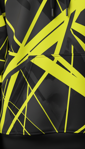 เสื้อฮู้ดดี้โอเวอร์ไซส์สไตล์โมเดิร์นสำหรับทุกเพศ พร้อมลายพิมพ์แบบซับลิเมชั่นเนื้อเนียน สำหรับคอลเลคชั่นสตรีทแวร์ลำลอง - Product Image 6