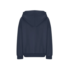 Vente en gros de sweats à capuche pour femmes en coton coupe-vent, design uni à col rond, manches longues, doux, classiques, en polaire - Product Image 5