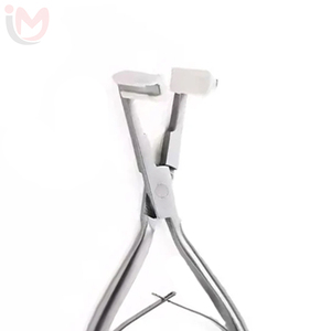 Pinzas para extensiones de cabello con cinta adhesiva, herramientas de microenlace de acero inoxidable, extensiones de cabello de sujeción fuerte, extensiones de microenlace de plástico - Product Image 5