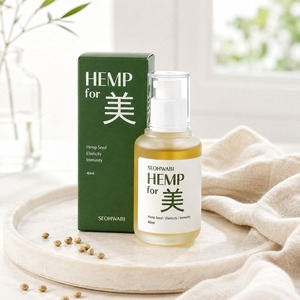 Suero de Aceite de Semillas de Cáñamo Antienvejecimiento, Tratamiento Facial Diario, Cuidado de la Piel Juvenil, Suero Cosmético Coreano, Suero de Belleza de Cáñamo - Product Image 6