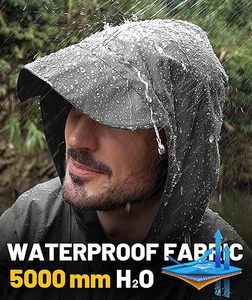 Chaqueta Cortavientos Larga de Invierno para Hombre, Diseño de Marca, con Capucha, Cuello Alto, Estilo Vintage, Ligera y Resistente al Viento, Venta al Por Mayor - Product Image 5