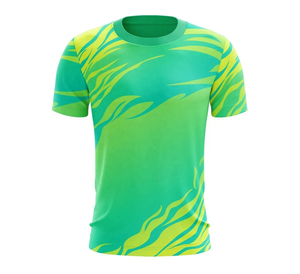 T-shirt homme de qualité avec design par sublimation, 100% polyester, personnalisez votre propre logo, t-shirt par sublimation pour homme - Product Image 1