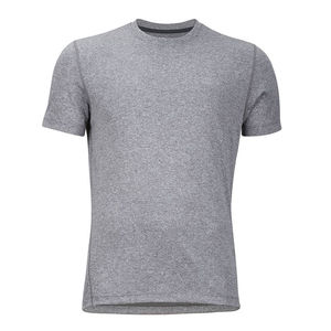 T-shirts décontractés pour hommes en coton peigné 100 %, col rond, coupe ample, respirants, poids moyen 220 g, manches courtes, gris-vert - Product Image 3