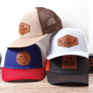 Casquette Trucker en Coton Sergé avec Patch en Cuir et Dos en Maille, Personnalisable OEM, Vente en Gros, Fabricant de Marques Privées pour l'Extérieur - Product Image 5