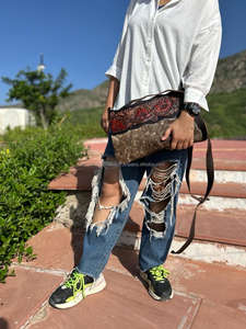 กระเป๋าหนังสะพายข้างสำหรับผู้หญิง, กระเป๋าหนังคาดลำตัวขนาดเล็กทำมือ - Product Image 3