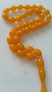 Cuentas de Oración Tasbih Redondas de Resina Ecológica de Lujo Hechas a Mano - Product Image 1
