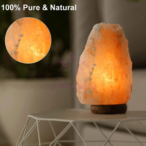 Lámpara de Sal USB de Estilo Elegante, Lámpara de Sal de Cristal de Roca USB, Lámpara de Sal USB de Piedra Natural para Oficina - Product Image 2