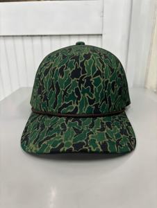 Casquette Snapback 5 Panneaux Camouflage Personnalisable avec Logo et Cordon, Style Urbain Extérieur, Visière Plate, Vente en Gros Usine, OEM Vietnam - Product Image 2