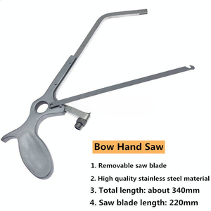 High Quality German Stainless Steel Manual <b>Bone</b> <b>Saw</b> Surgical Instrument Durable Sharp Blade Comfortable Grip CE Certified Best - Product Image 5